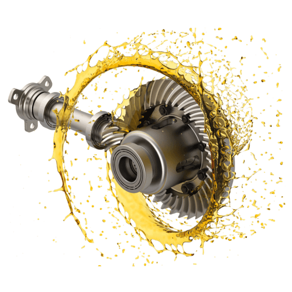 Fresh oil lubricating drivetrain components